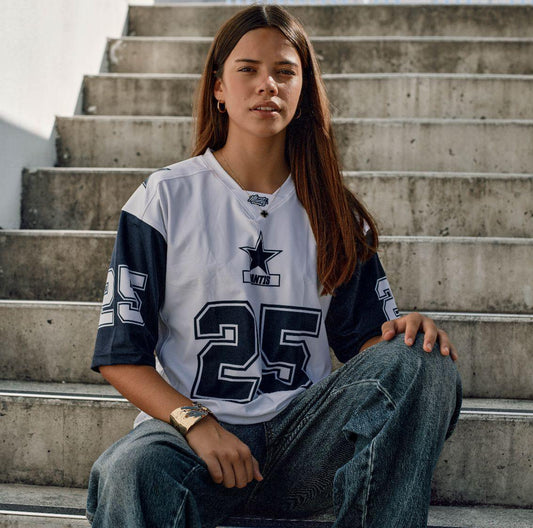 Dallas NFL style Top~white front