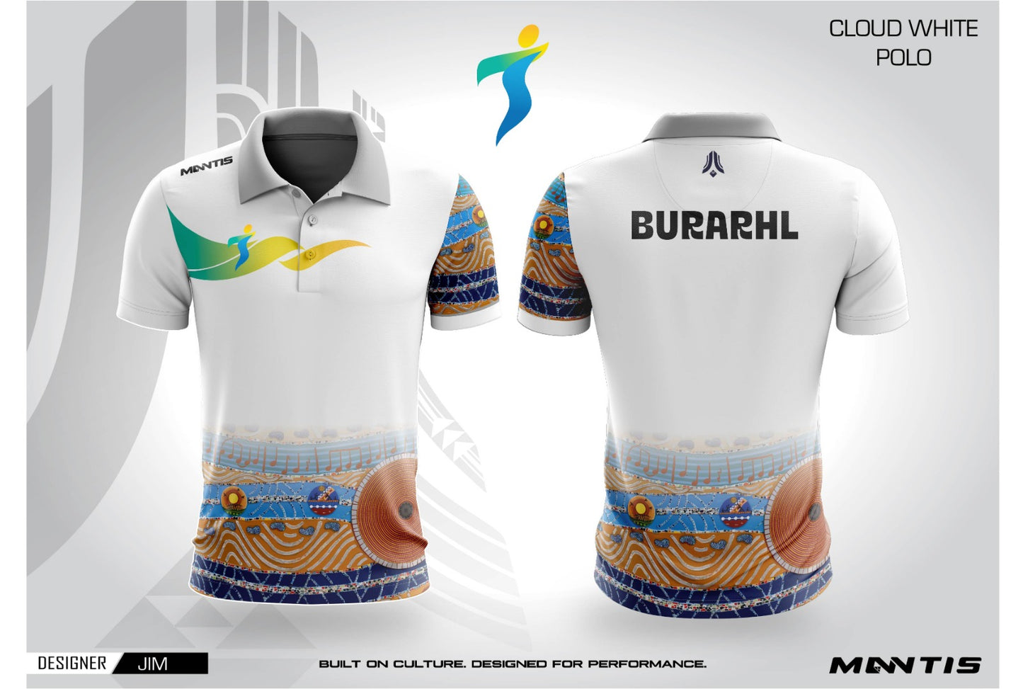 Tannum Sands Cloud White Polo