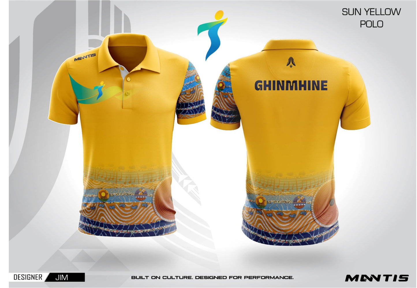 Tannum Sands Sun Yellow Polo