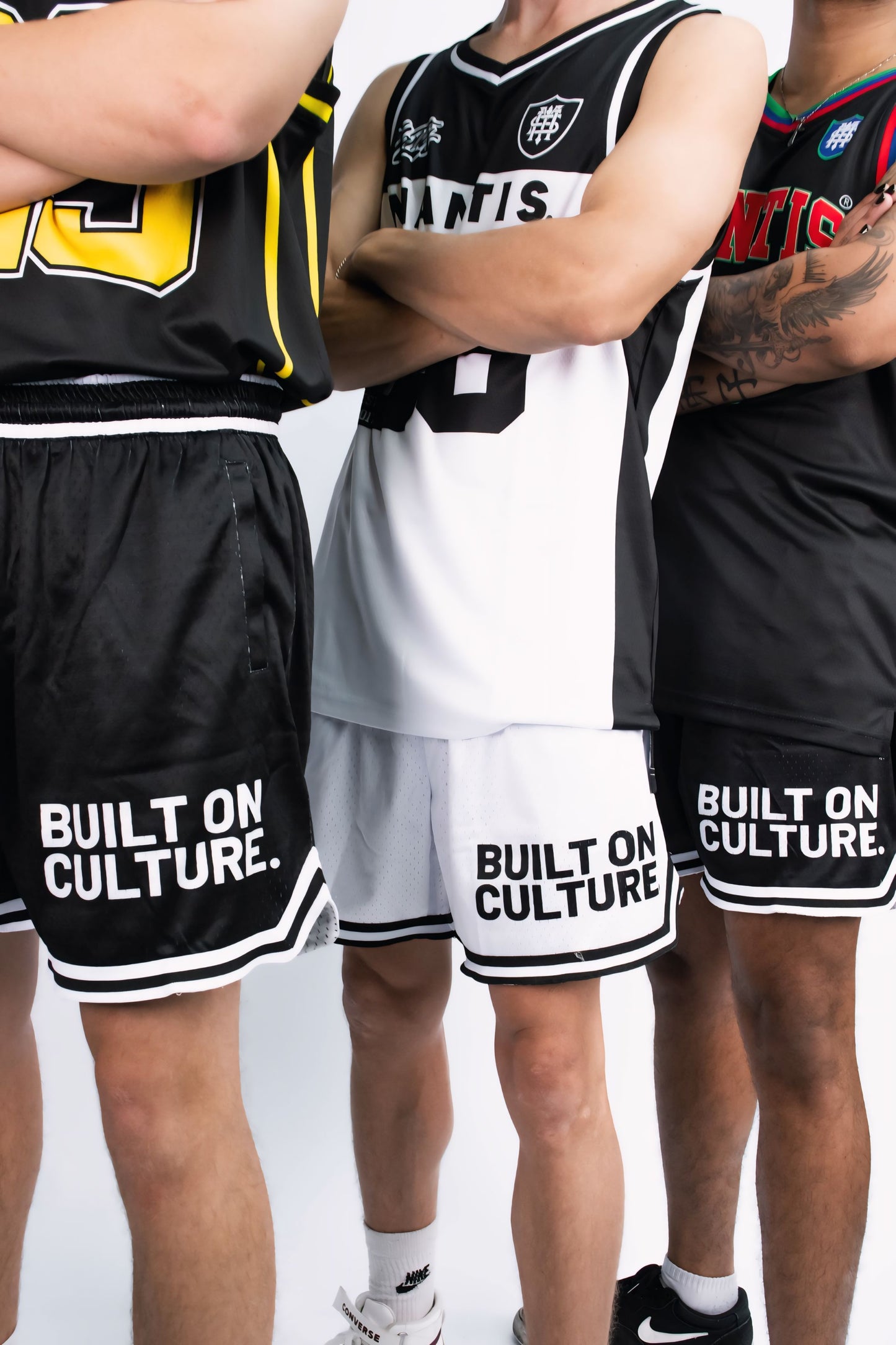 MANTIS Built On Culture Mesh Basketball Shorts Black