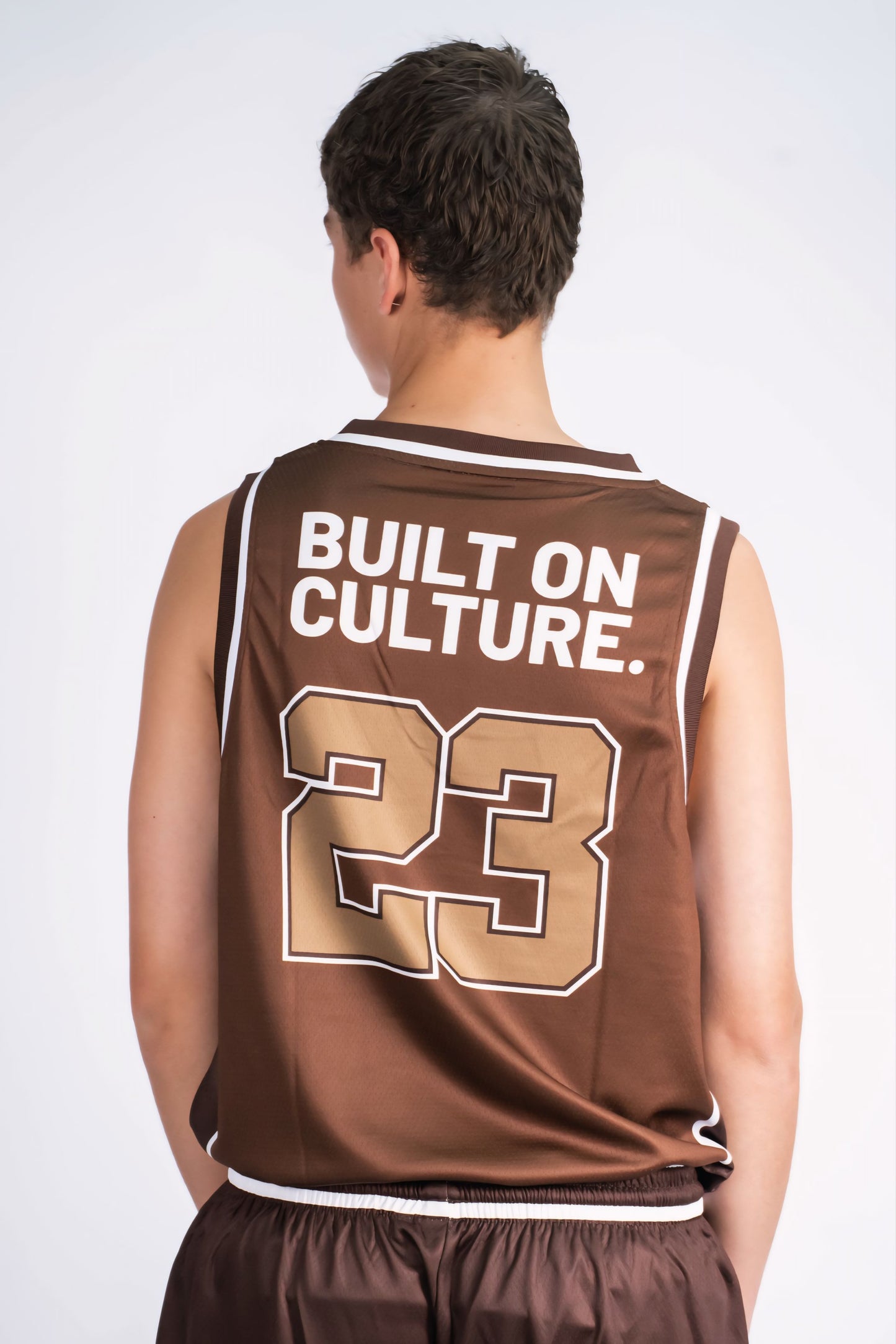 Mantis 2026 Basketball Singlet Brown