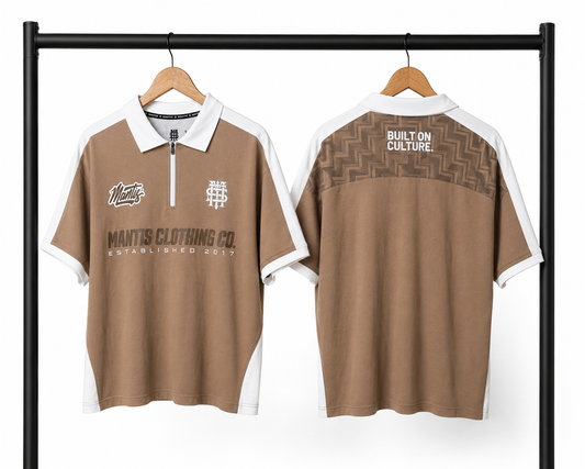 Oversized Cotton Poutama Polo