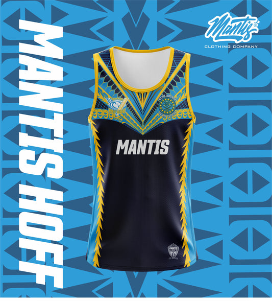 MANTIS HOFF CUP Kuki Airani Gold Coast Singlet