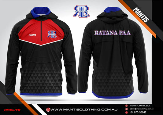 Ratana Paa Jacket 1/4 zip Black