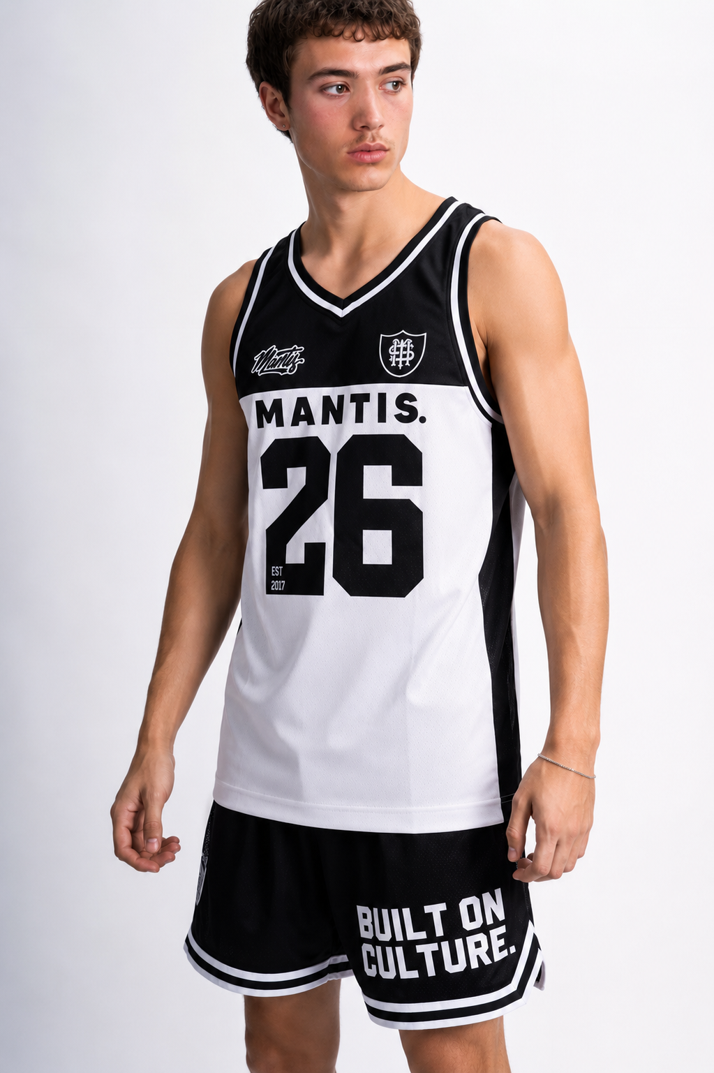 MANTIS Built On Culture Mesh Basketball Shorts Black