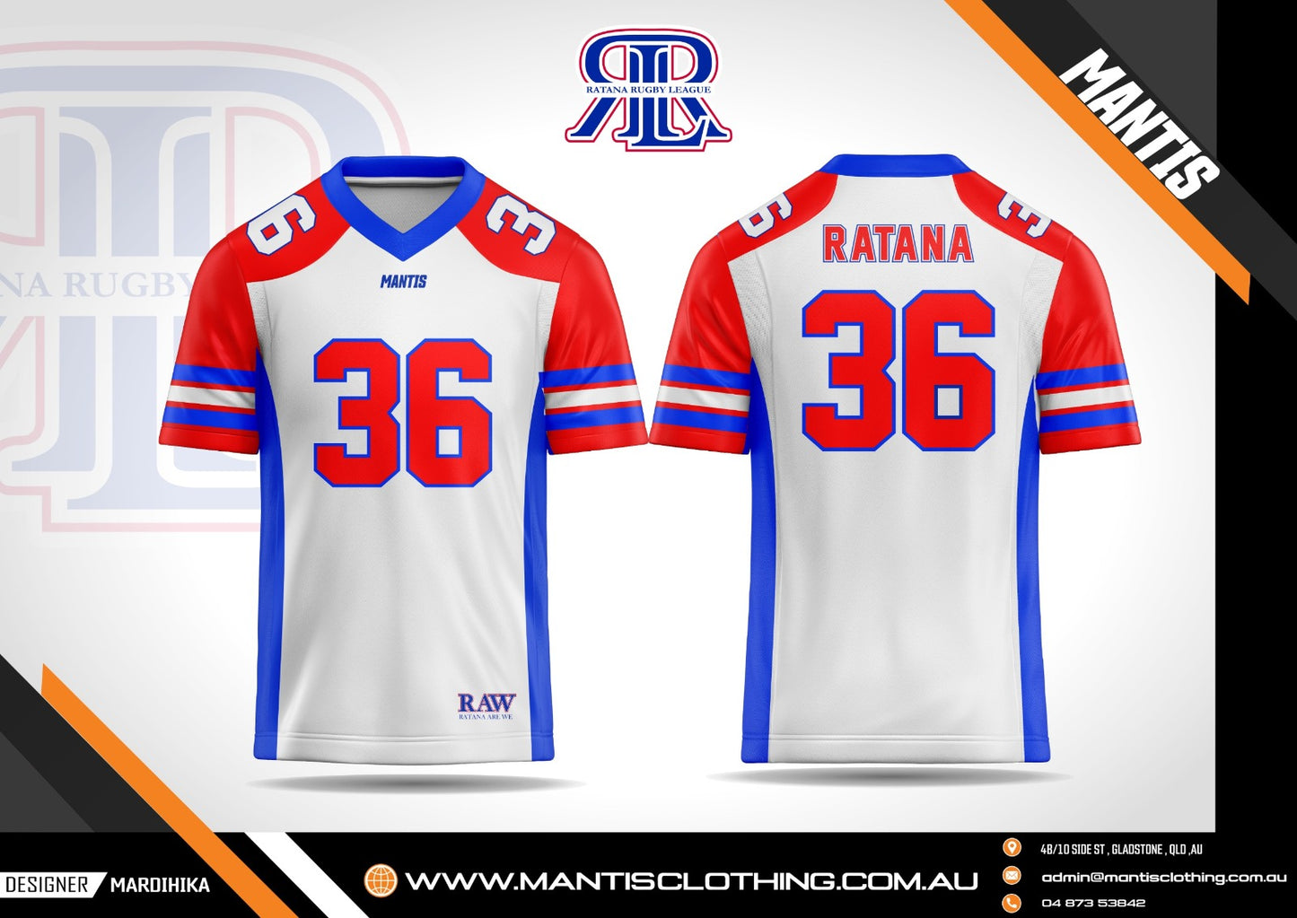 Ratana Paa NFL Jersey