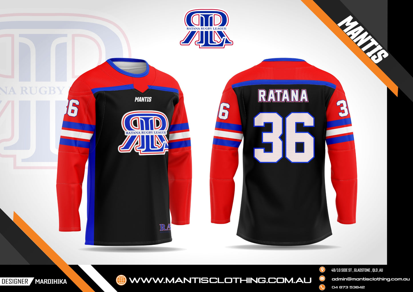 Ratana Paa Hockey Jersey