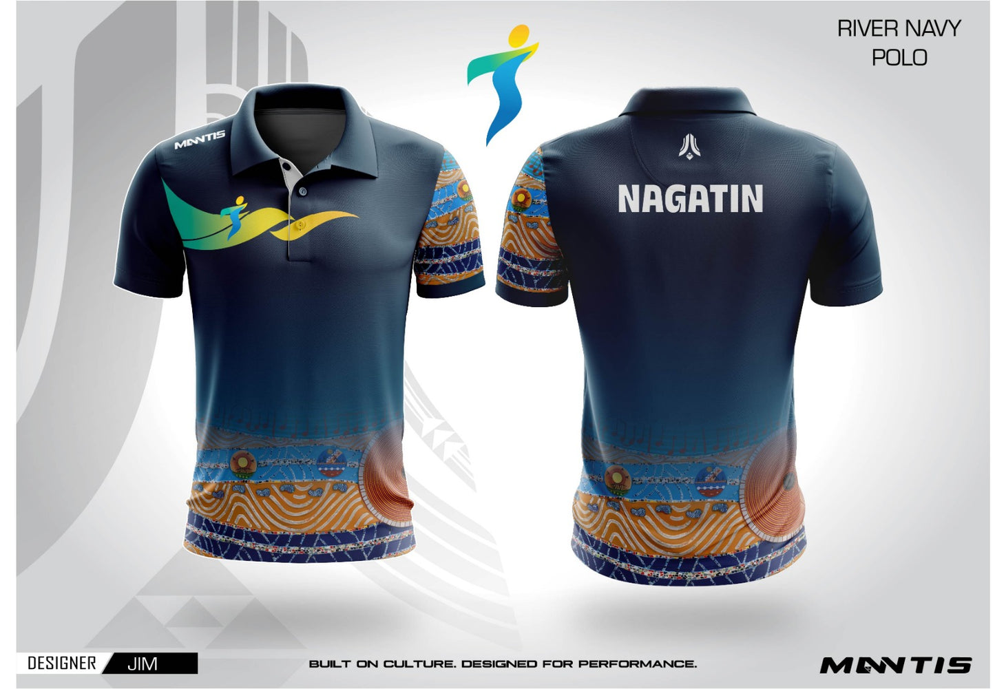 Tannum Sands River Navy Polo