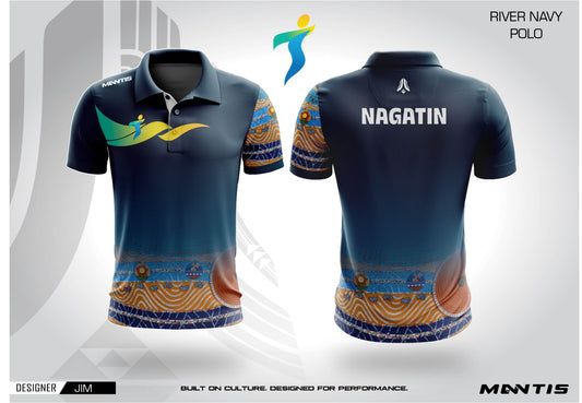 Tannum Sands River Navy Polo