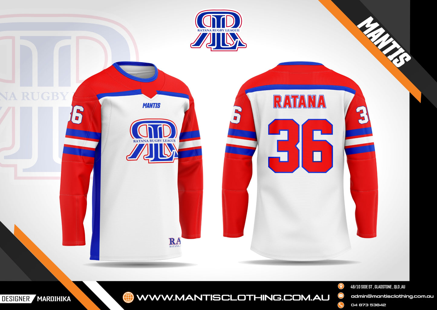 Ratana Paa Hockey Jersey