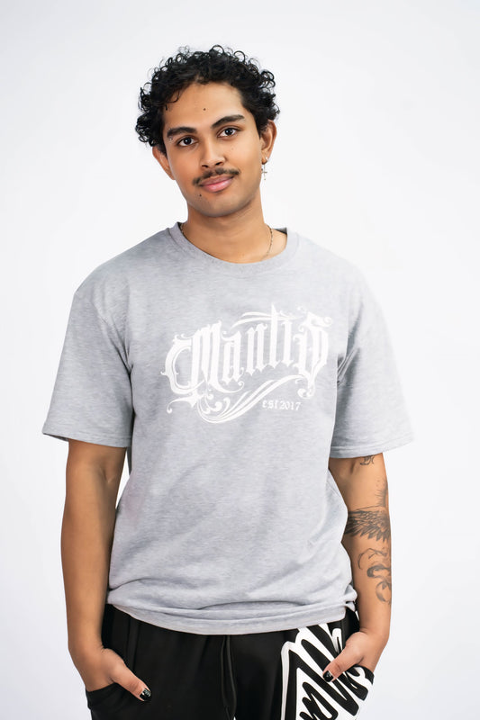 Mantis Gothic Tee Grey