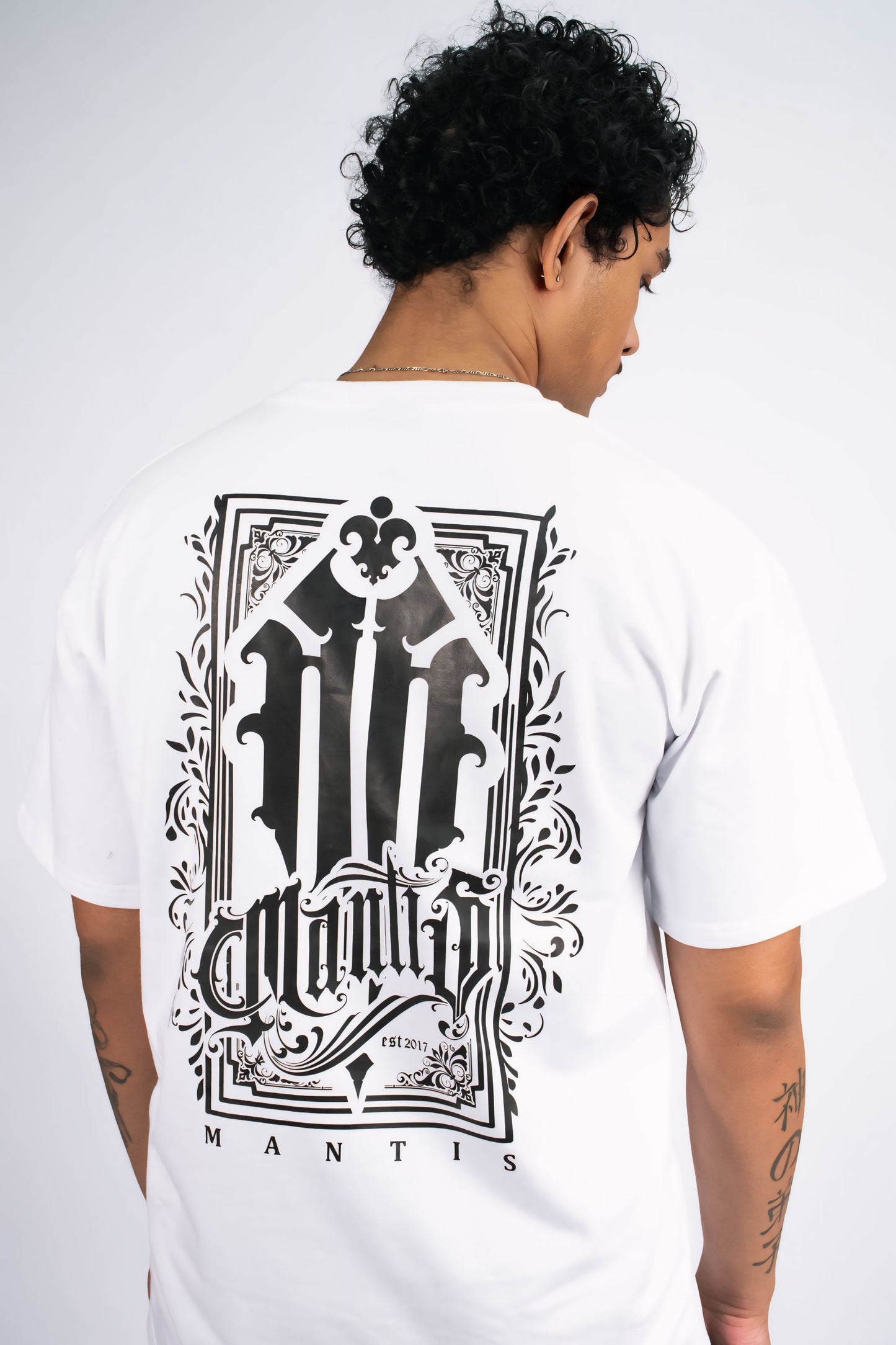 Mantis Gothic Tee White