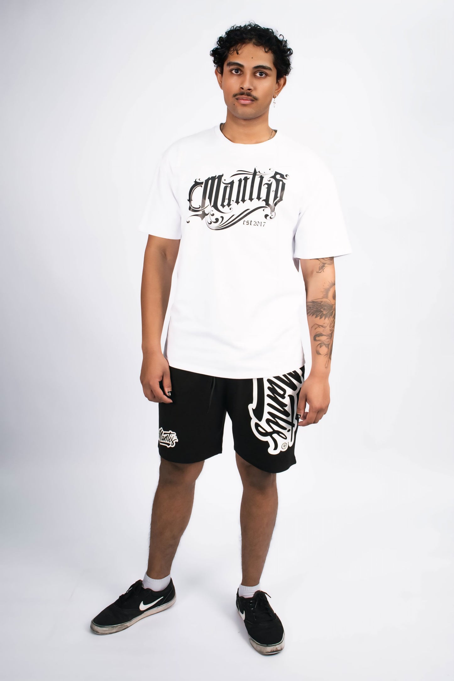 Mantis Gothic Tee White