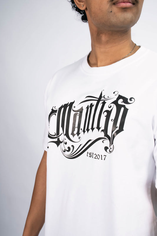 Mantis Gothic Tee White